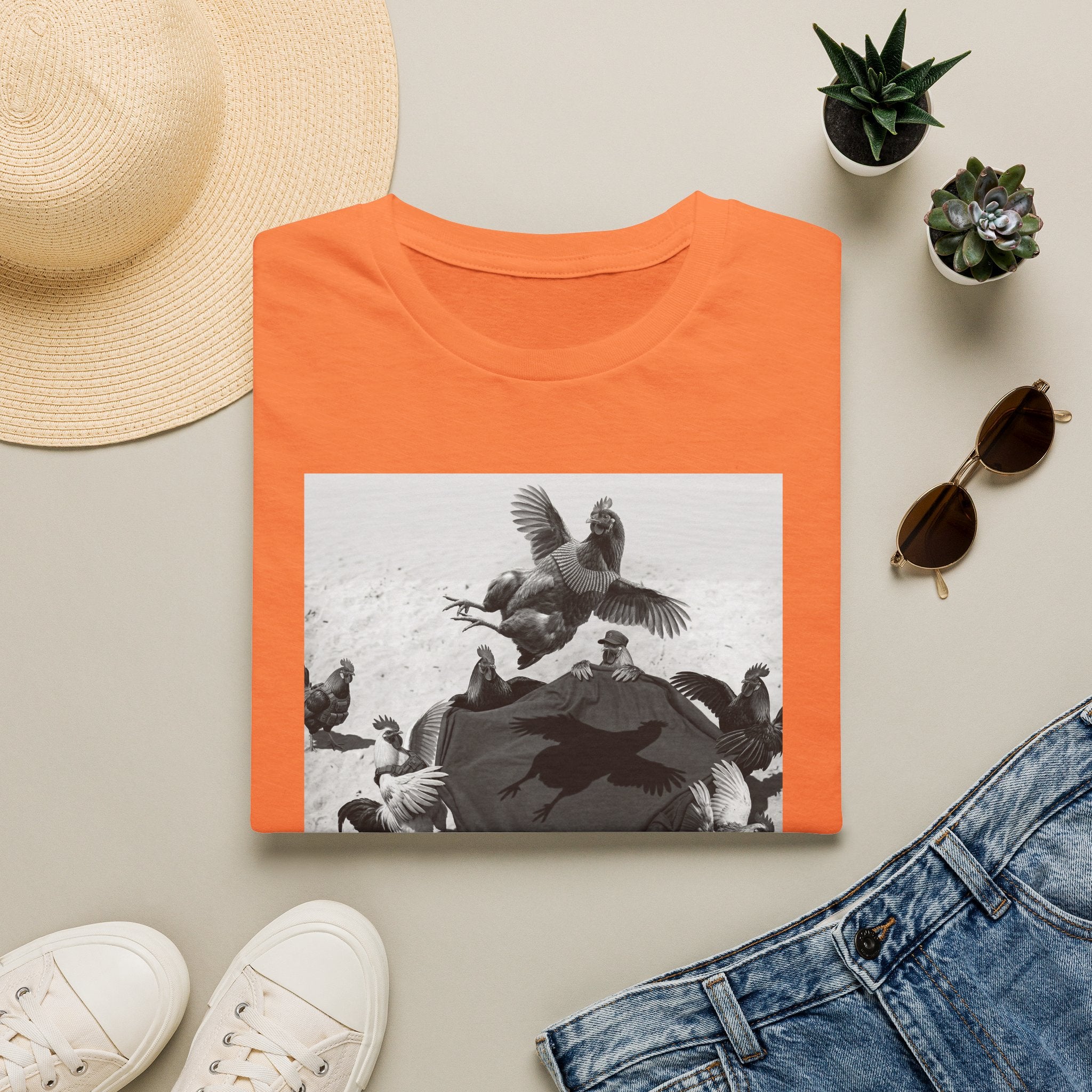 Hen Beach Blanket TossT-Shirt
