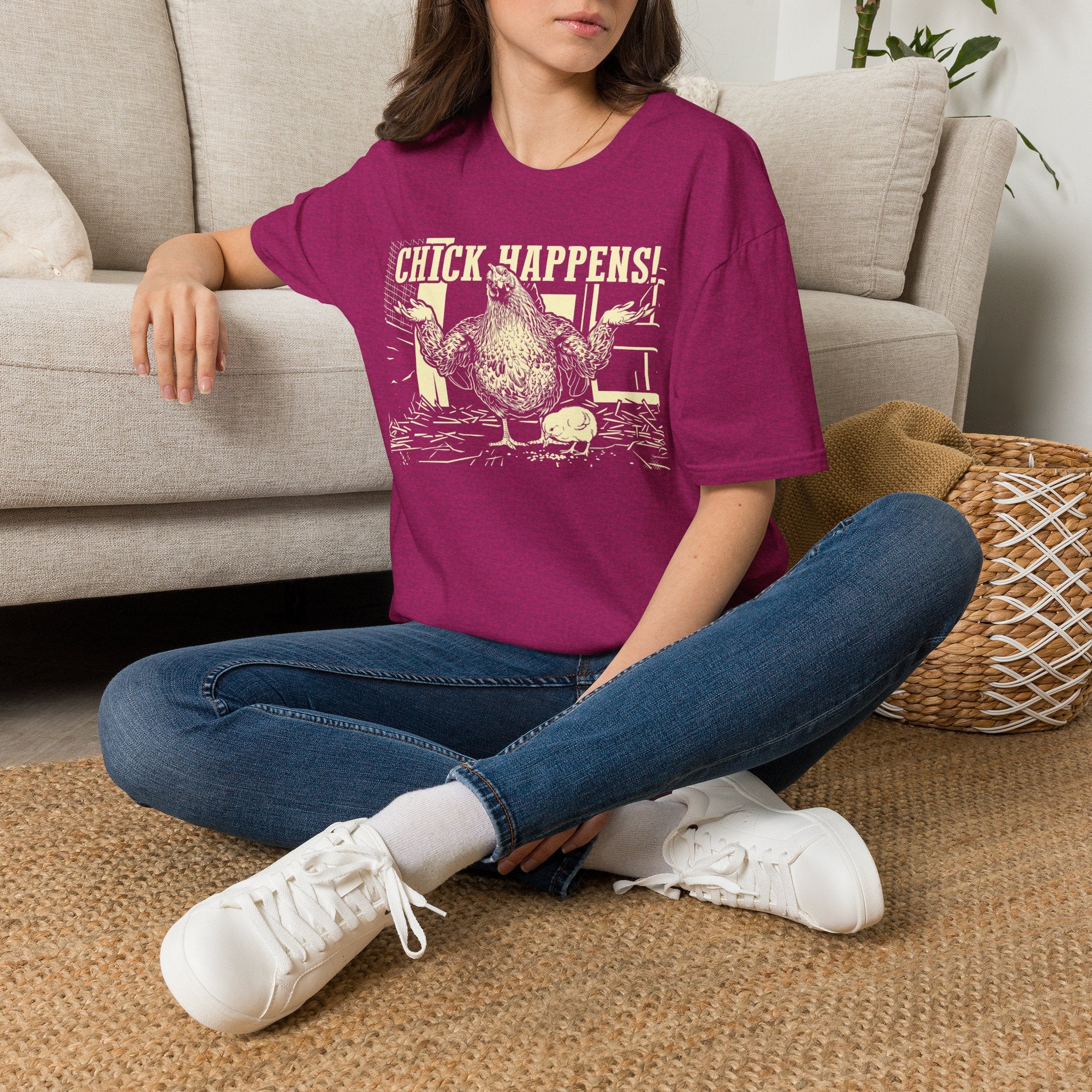 Chick Happens Light T-Shirt