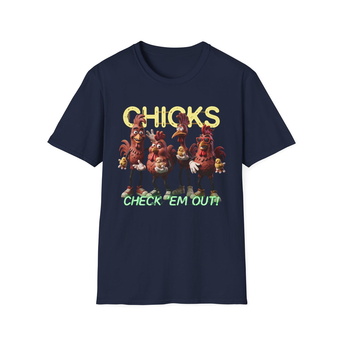Chicks Check Em Out NB T-Shirt