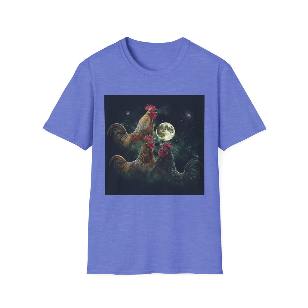3 Rooster Moon T-Shirt