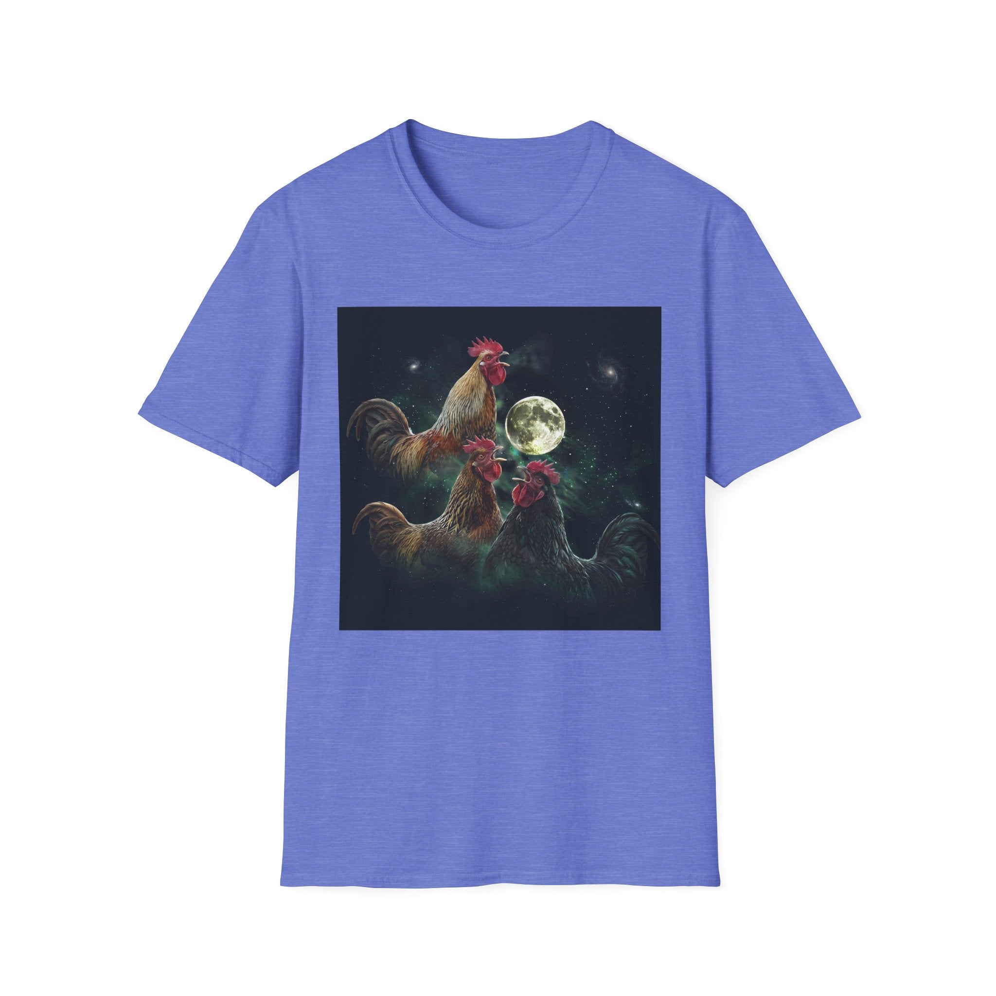 3 Rooster Moon T-Shirt