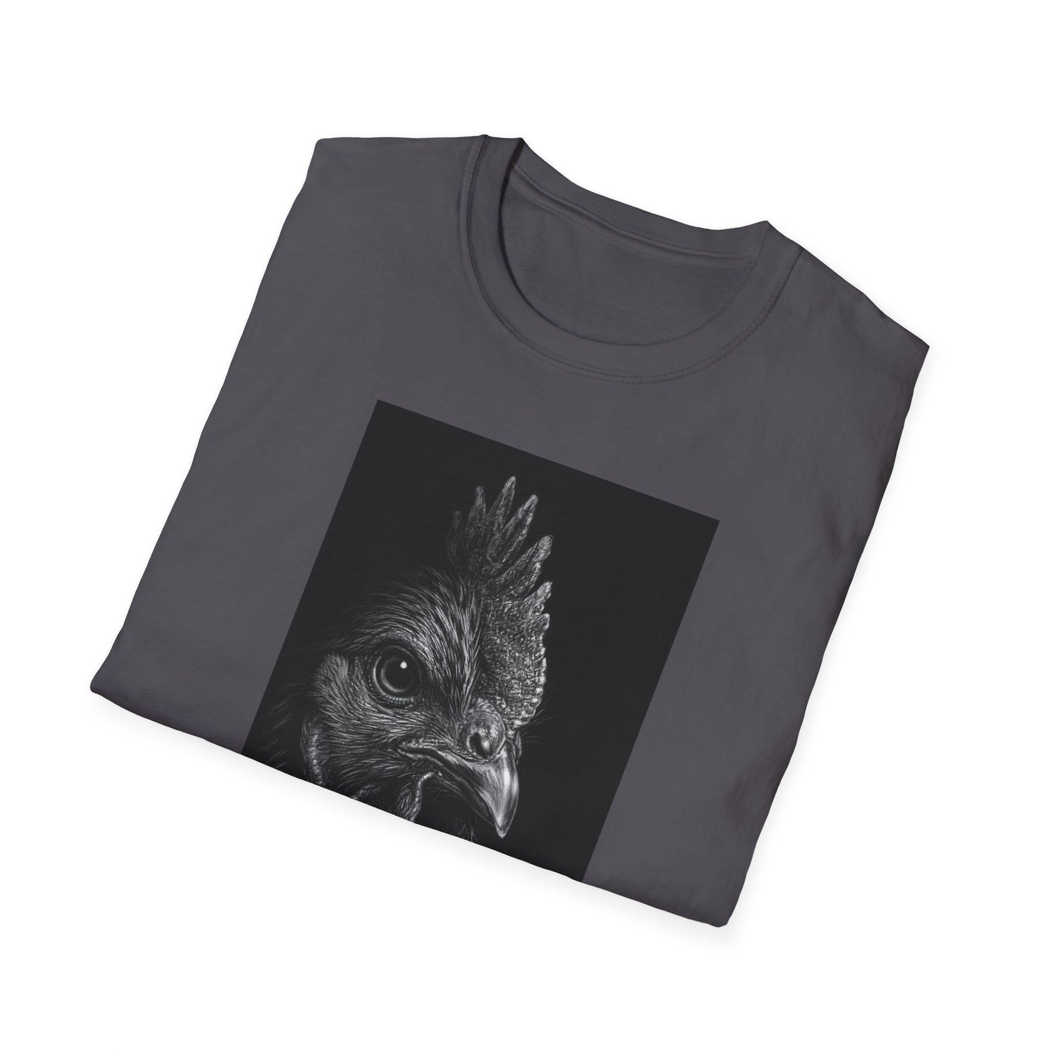 Chicken Face Side T-Shirt