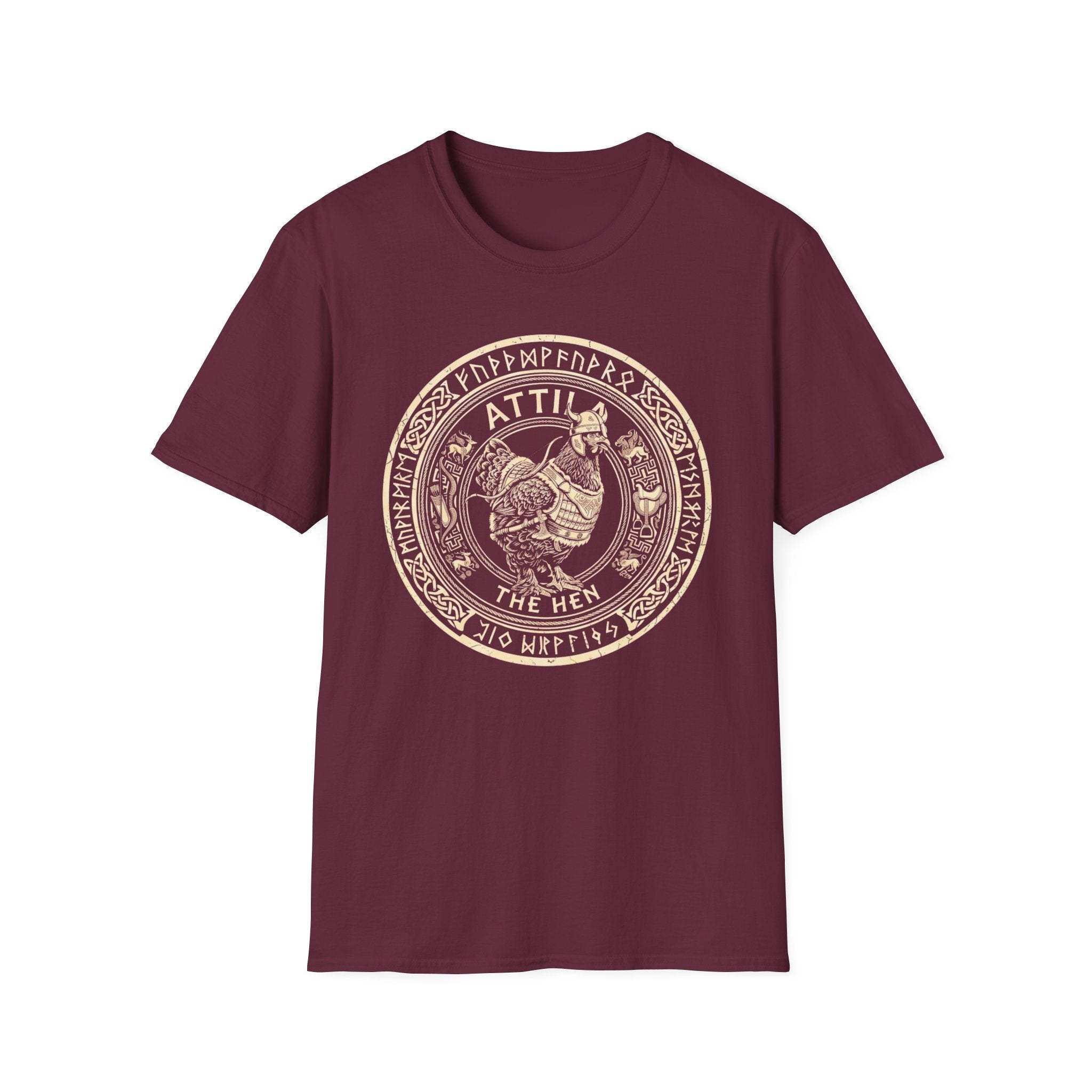 Atilla the Hen Mono T-Shirt