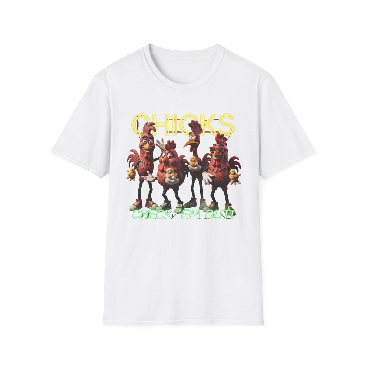Chicks Check Em Out NB T-Shirt