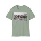 Beach Hens Sitting Color T-Shirt