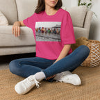 Beach Hens Sitting Color T-Shirt
