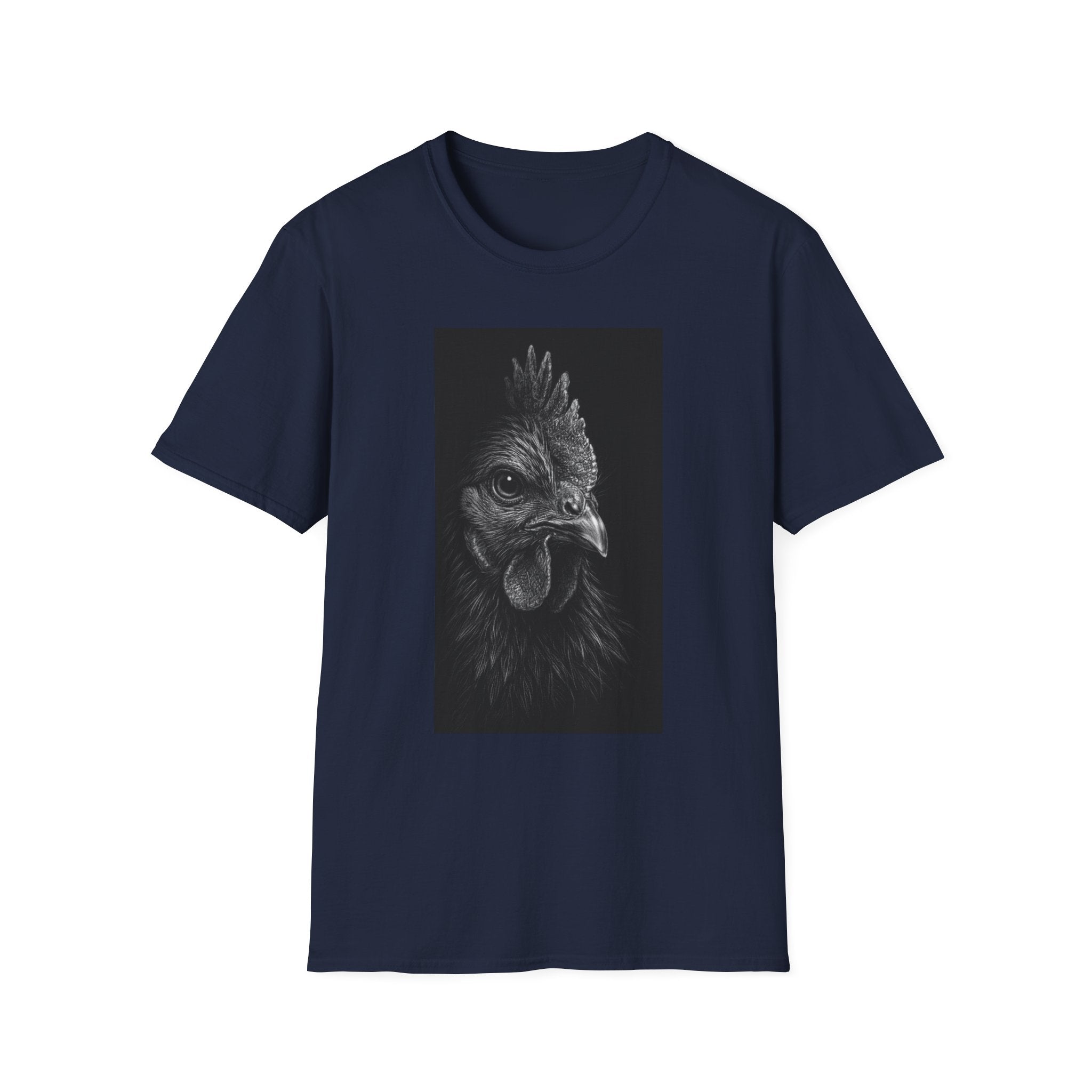 Chicken Face Side T-Shirt