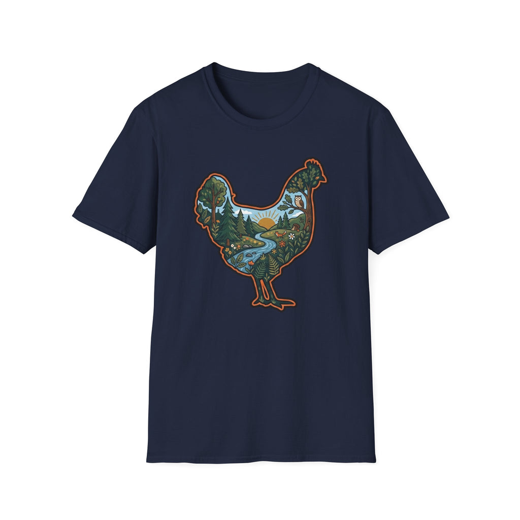Hen Silhouette Nature V T-Shirt