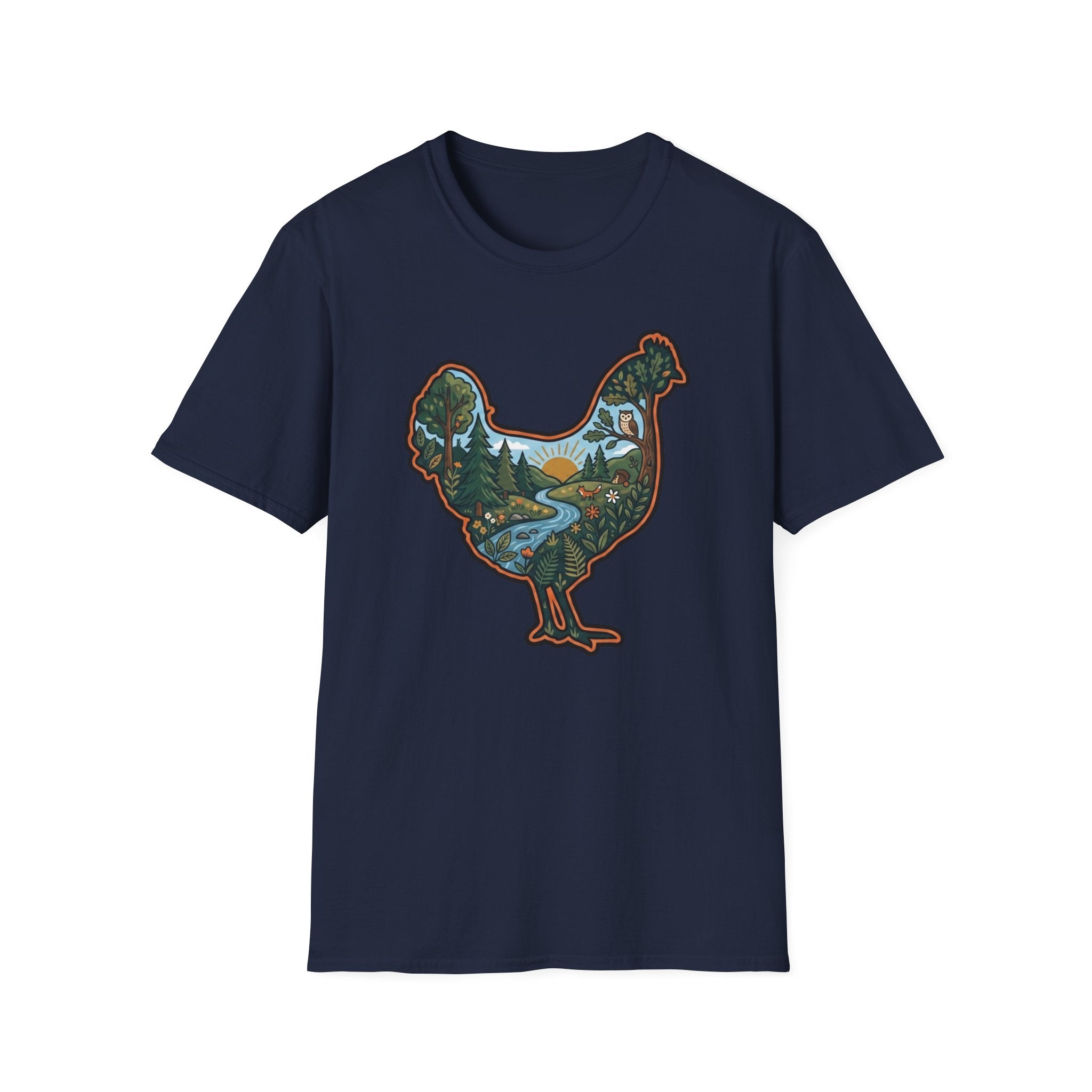 Hen Silhouette Nature V T-Shirt