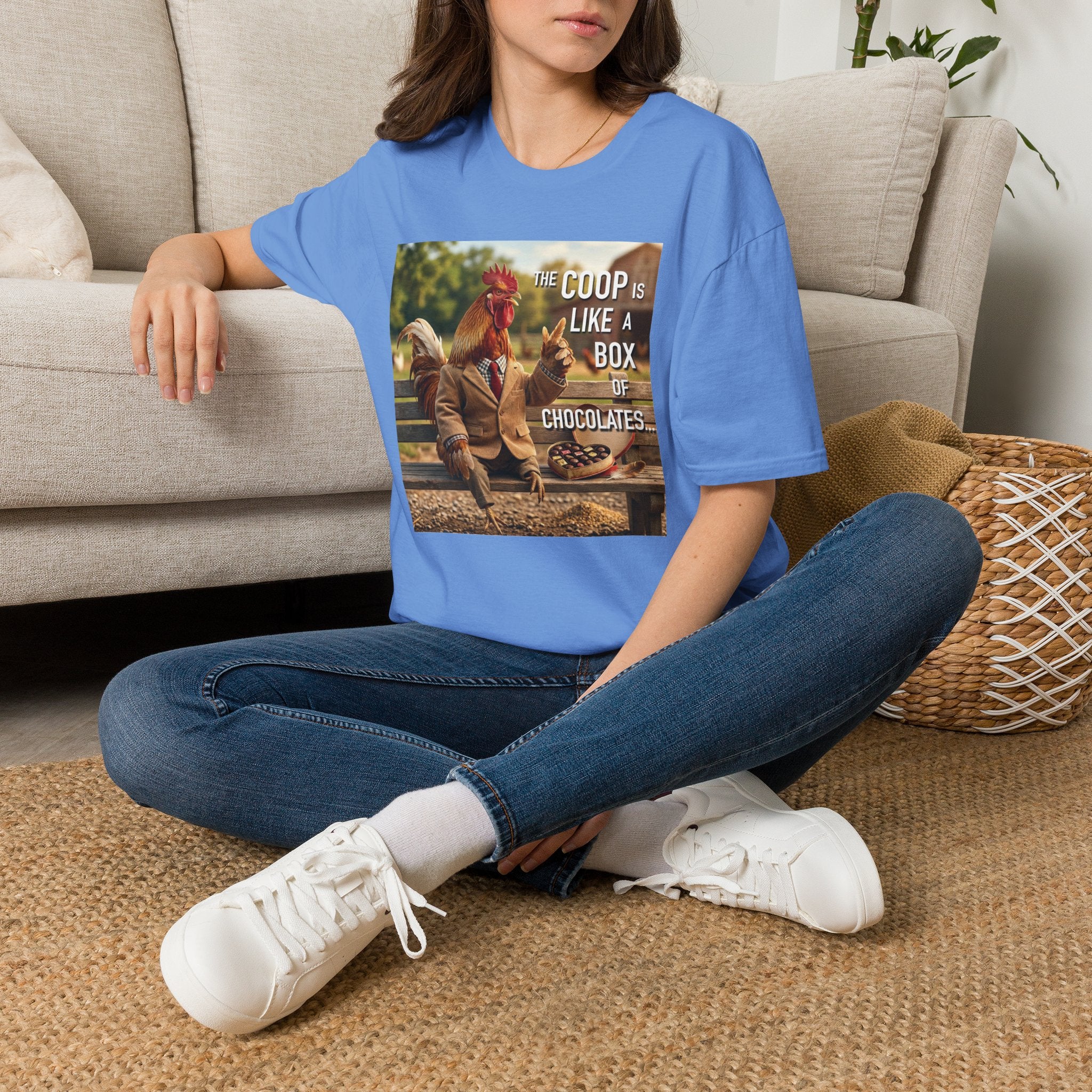 The Coop Chocolates Text T-Shirt