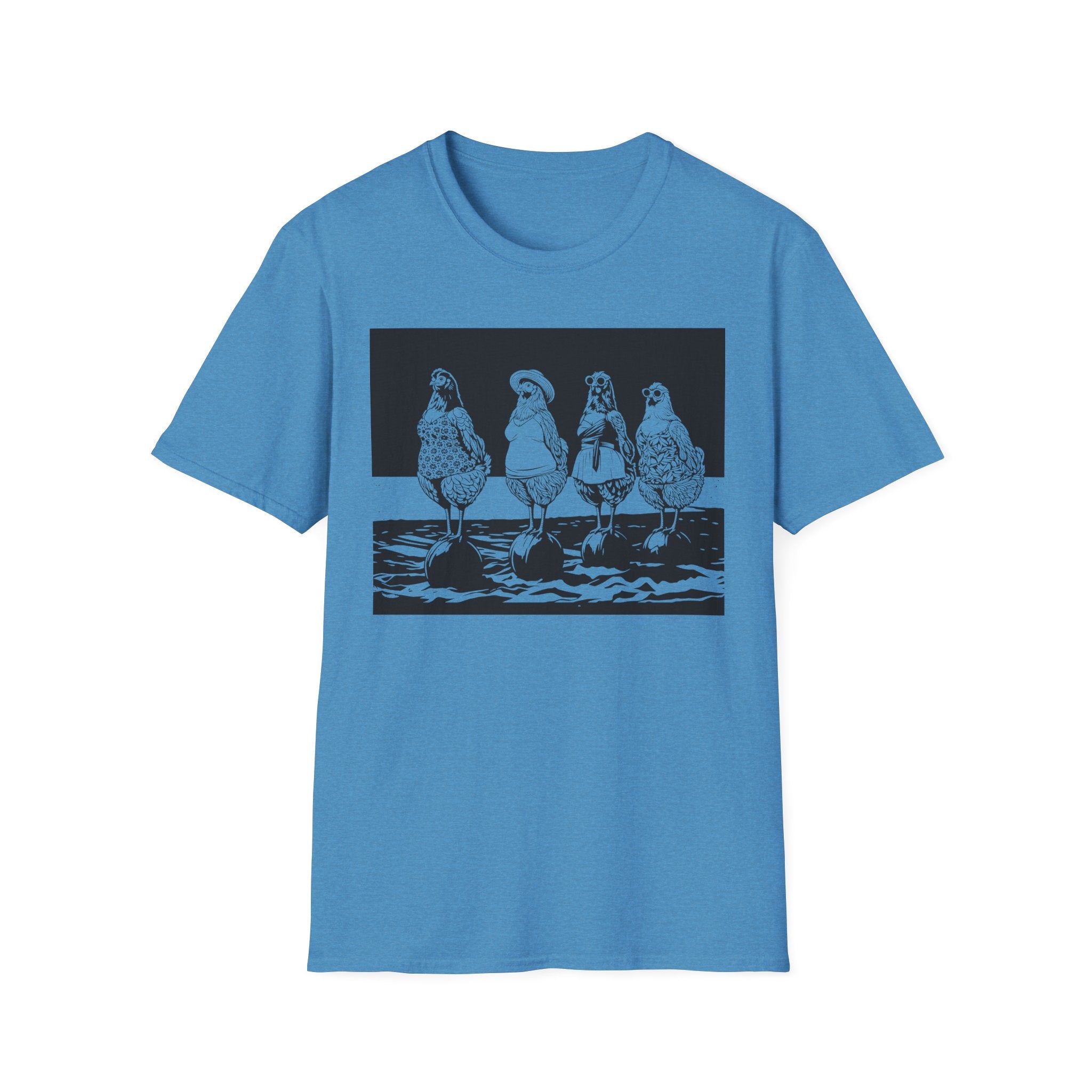 Beach Ball Hens Dark T-Shirt