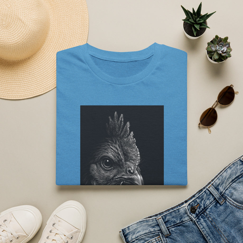 Chicken Face Side T-Shirt