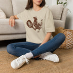 Henny Coopla Pickleball Brown T-Shirt