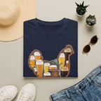 Hen Silhouette Beer V T-Shirt
