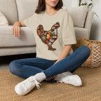 Hen Silhouette Cocktails T-Shirt