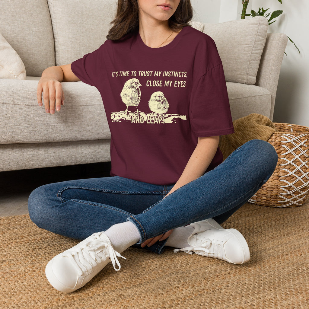Baby Chicks Leap Mono T-Shirt