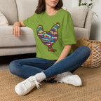 Hen Silhouette Cassettes V T-Shirt