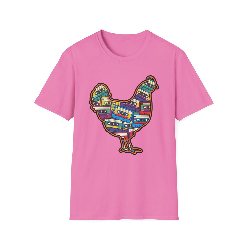 Hen Silhouette Cassettes V T-Shirt