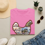 Hen Silhouette Yoga T-Shirt