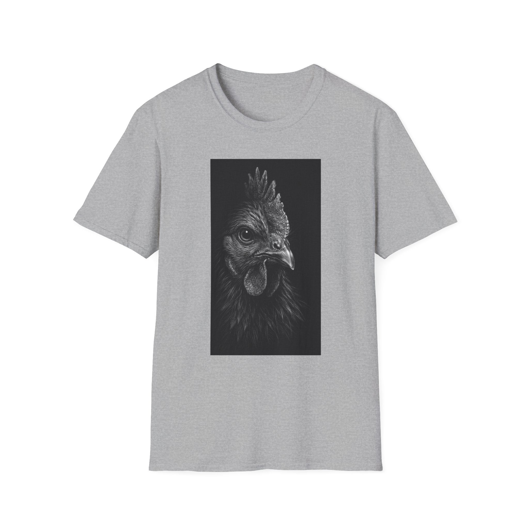 Chicken Face Side T-Shirt
