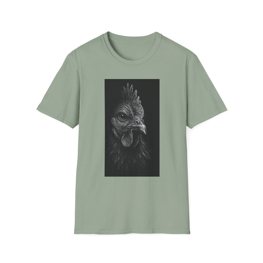 Chicken Face Side T-Shirt