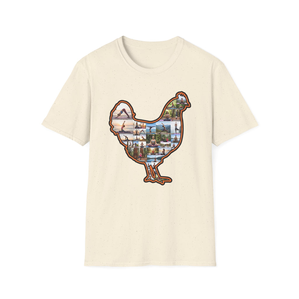 Hen Silhouette Yoga T-Shirt
