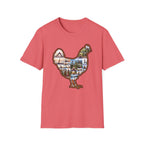 Hen Silhouette Yoga T-Shirt