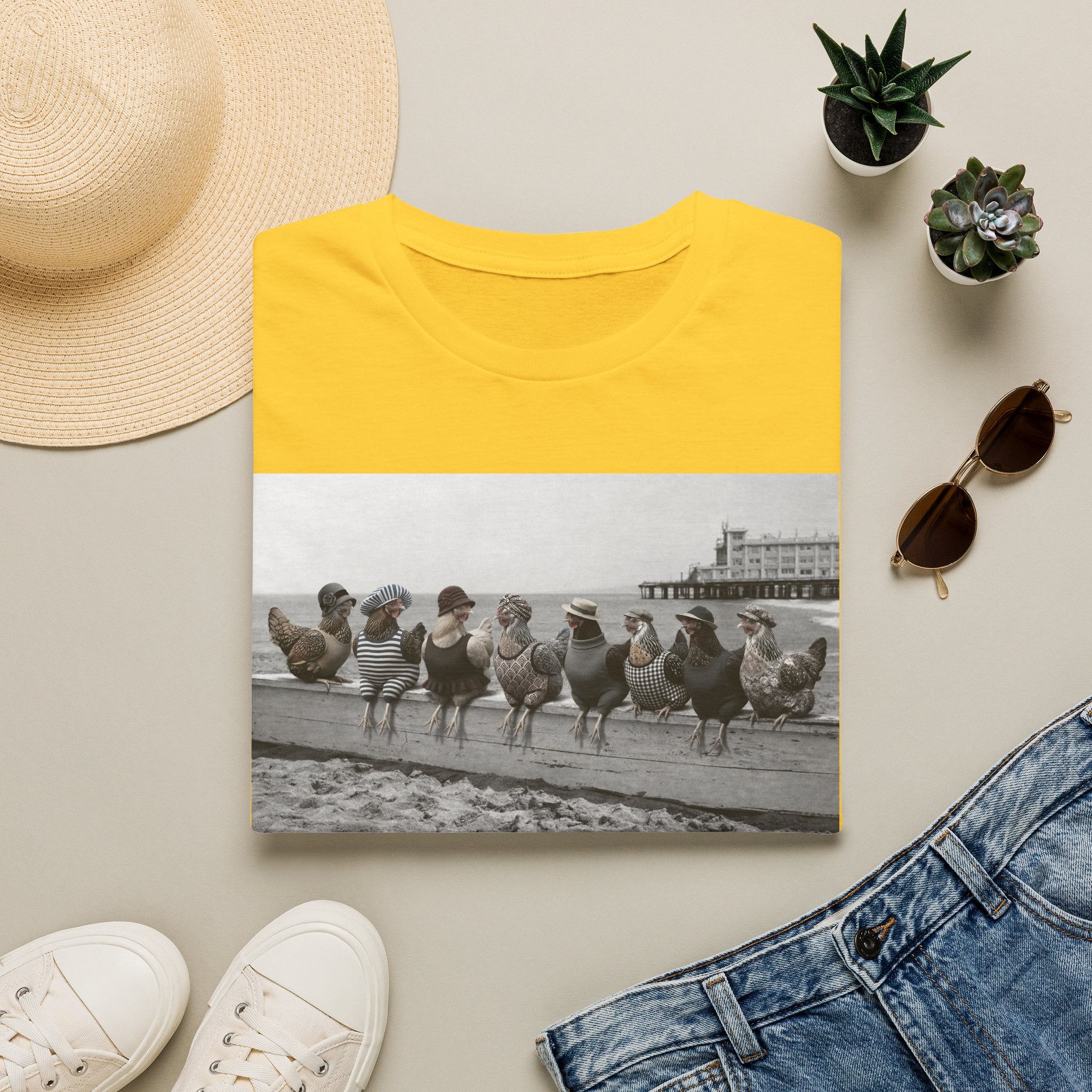 Beach Hens Sitting T-Shirt