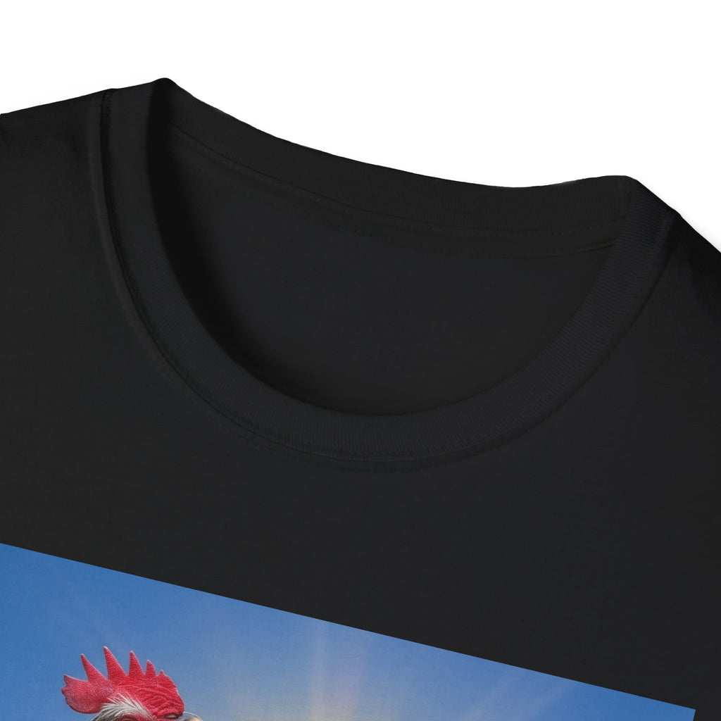 3 Rooster Sun T-Shirt