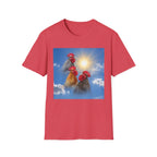 3 Rooster Sun T-Shirt