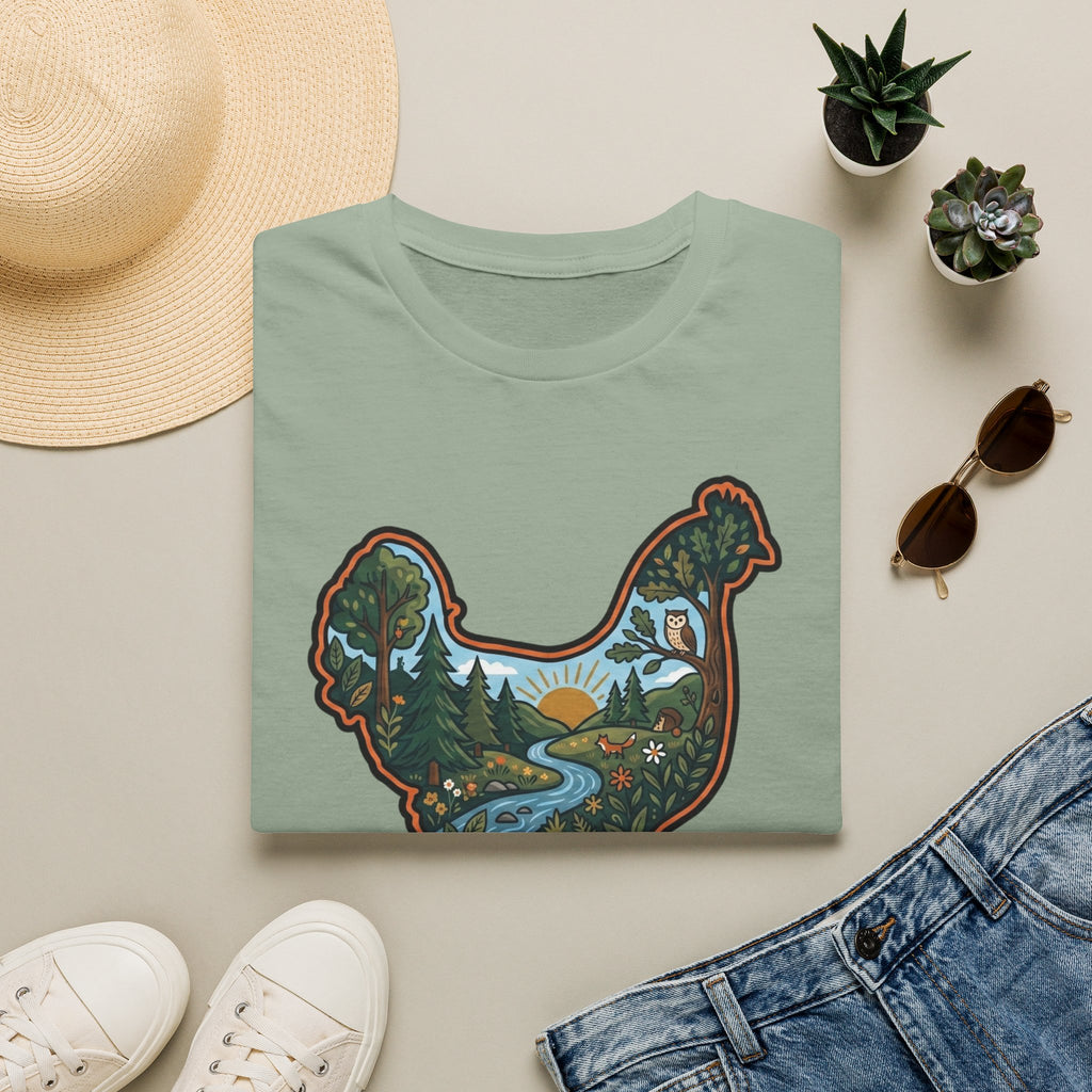 Hen Silhouette Nature V T-Shirt