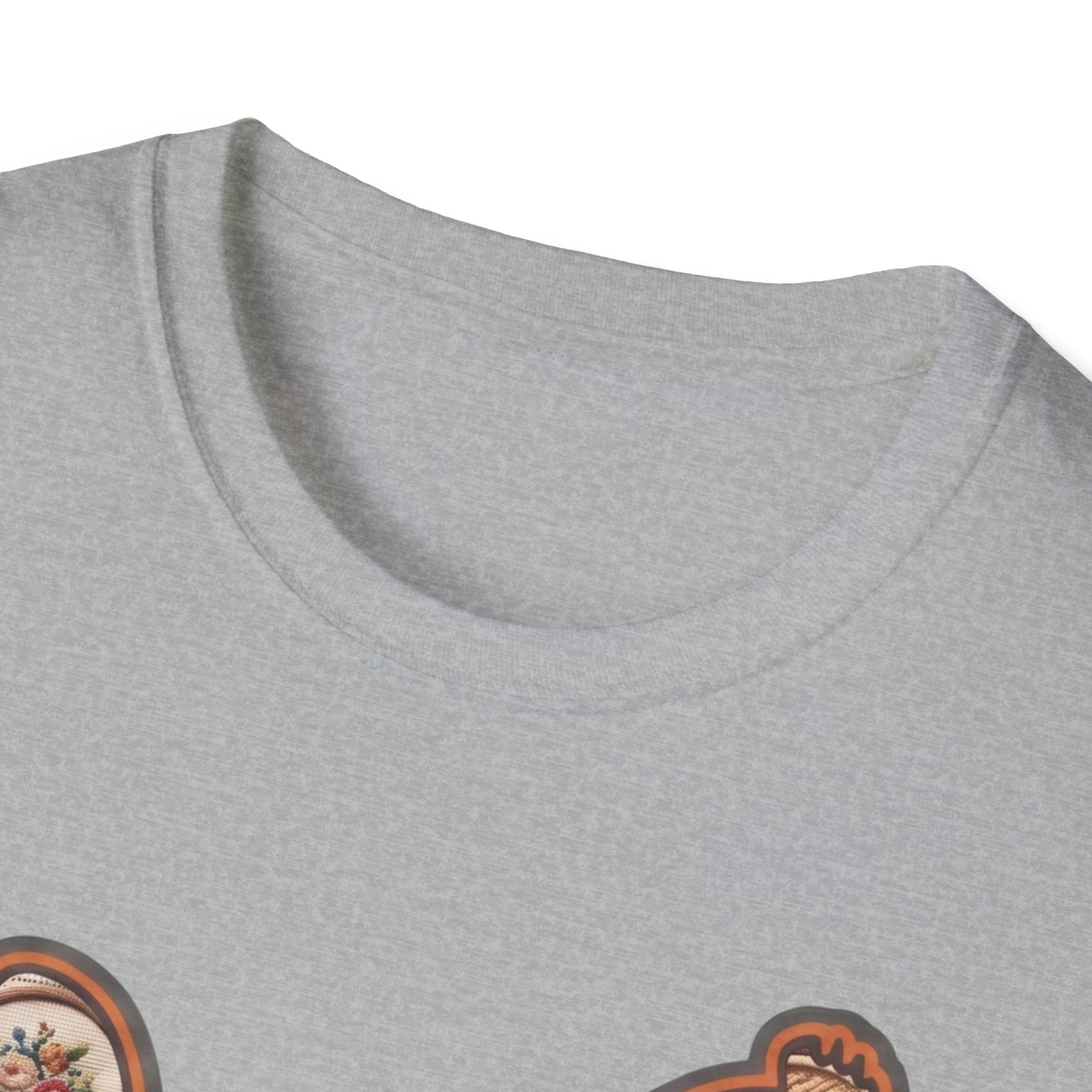 Hen Silhouette Needlepoint T-Shirt