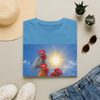 3 Rooster Sun T-Shirt