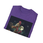 3 Rooster Moon T-Shirt