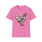 Hen Silhouette Yoga T-Shirt