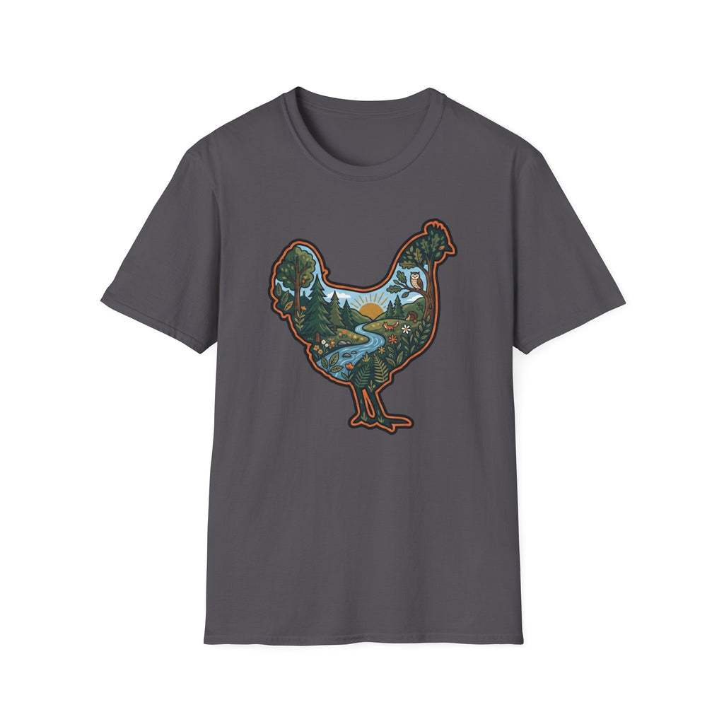 Hen Silhouette Nature V T-Shirt
