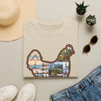 Hen Silhouette Yoga V T-Shirt
