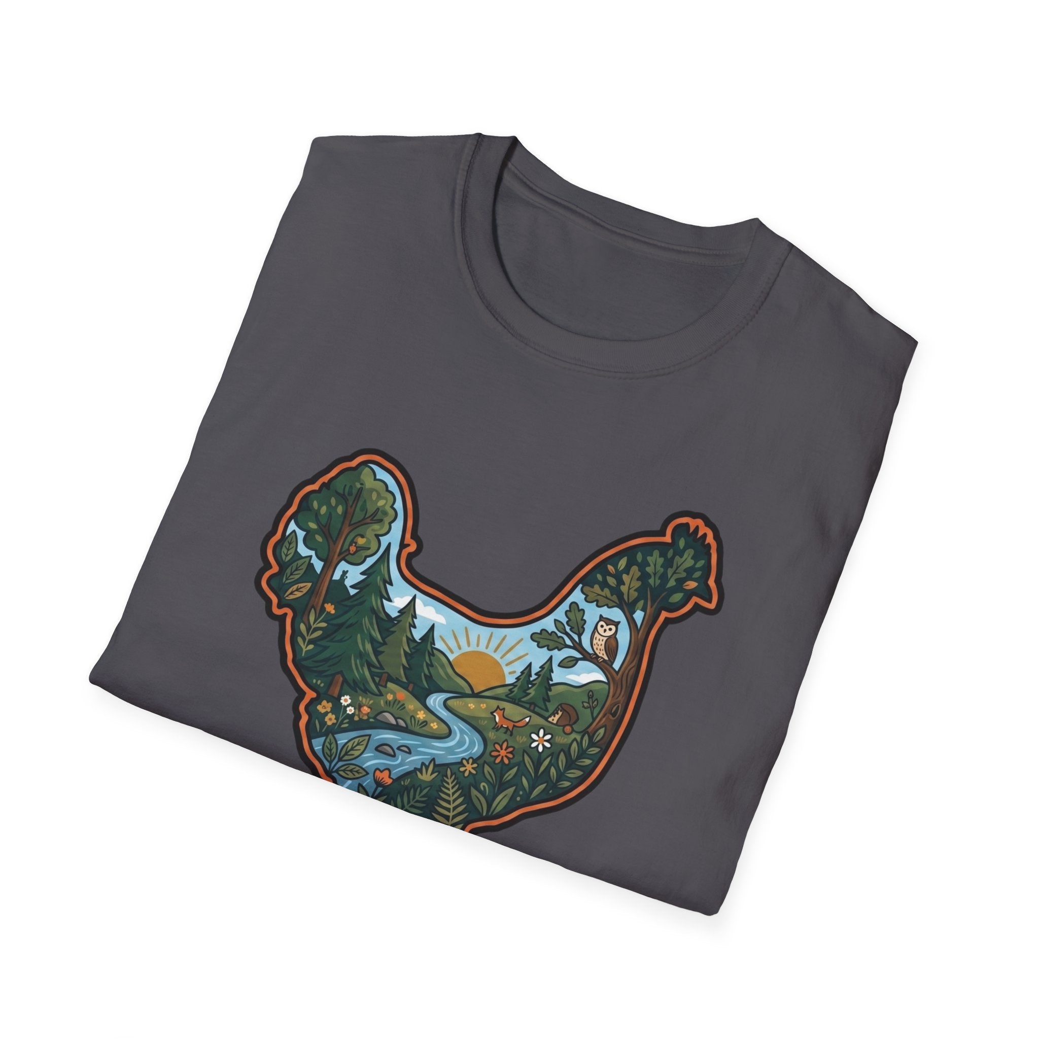 Hen Silhouette Nature V T-Shirt