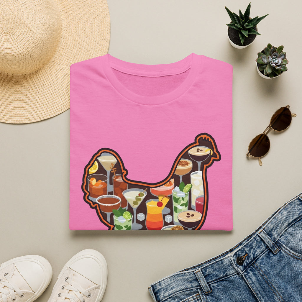 Hen Silhouette Cocktails V T-Shirt