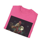 3 Rooster Moon T-Shirt