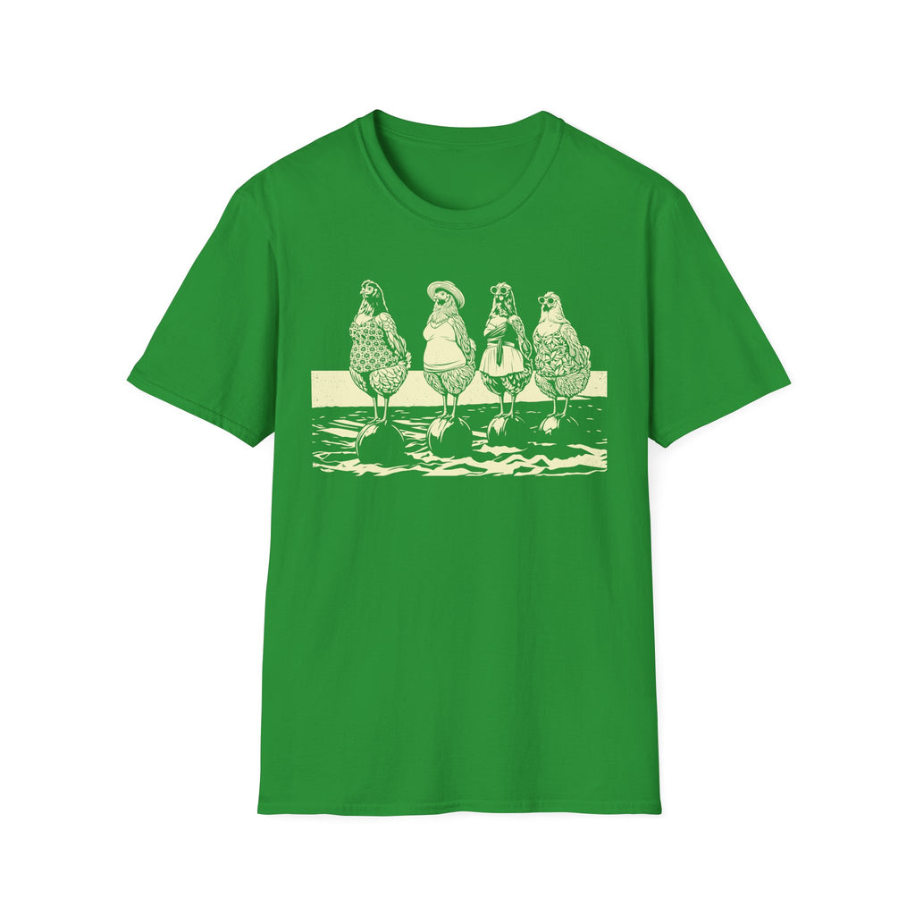 Beach Ball Hens Light T-Shirt