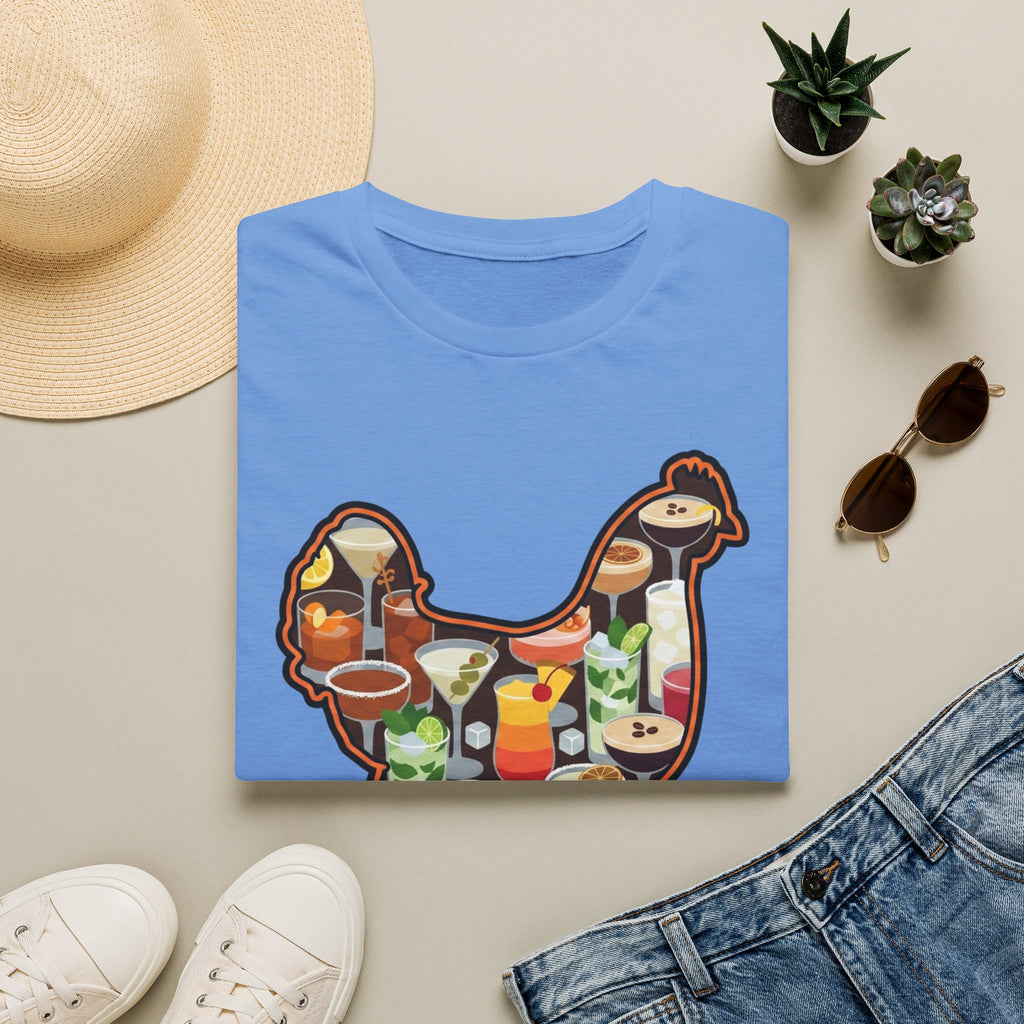 Hen Silhouette Cocktails V T-Shirt