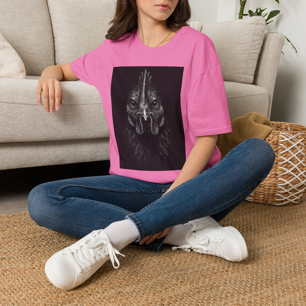 Chicken Face Straight T-Shirt