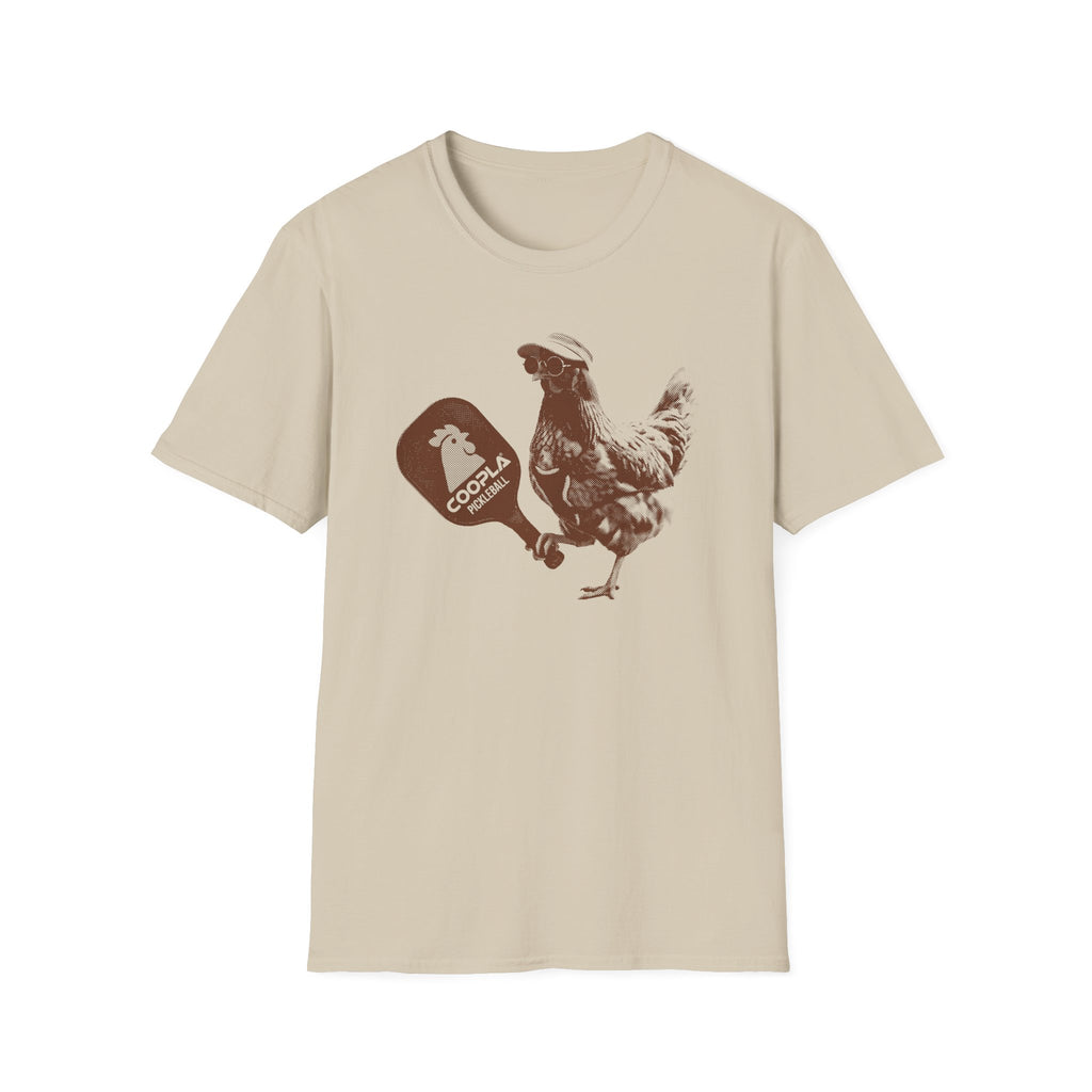 Henny Coopla Pickleball Brown T-Shirt