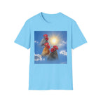 3 Rooster Sun T-Shirt