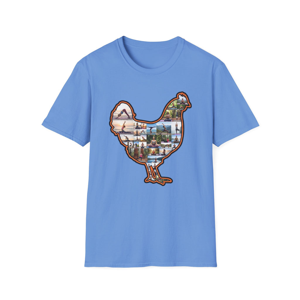 Hen Silhouette Yoga T-Shirt