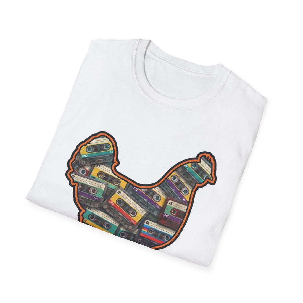 Hen Silhouette Cassettes T-Shirt