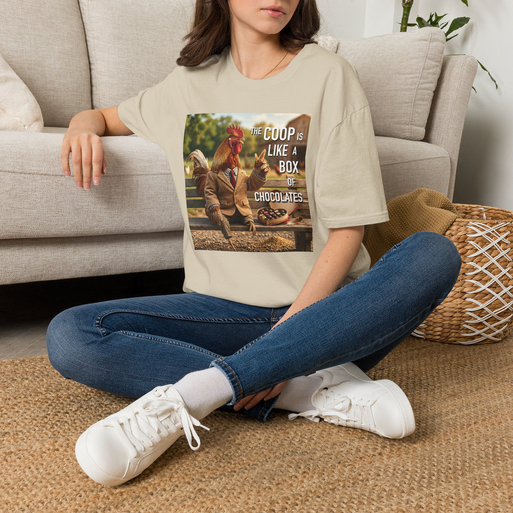 The Coop Chocolates Text T-Shirt