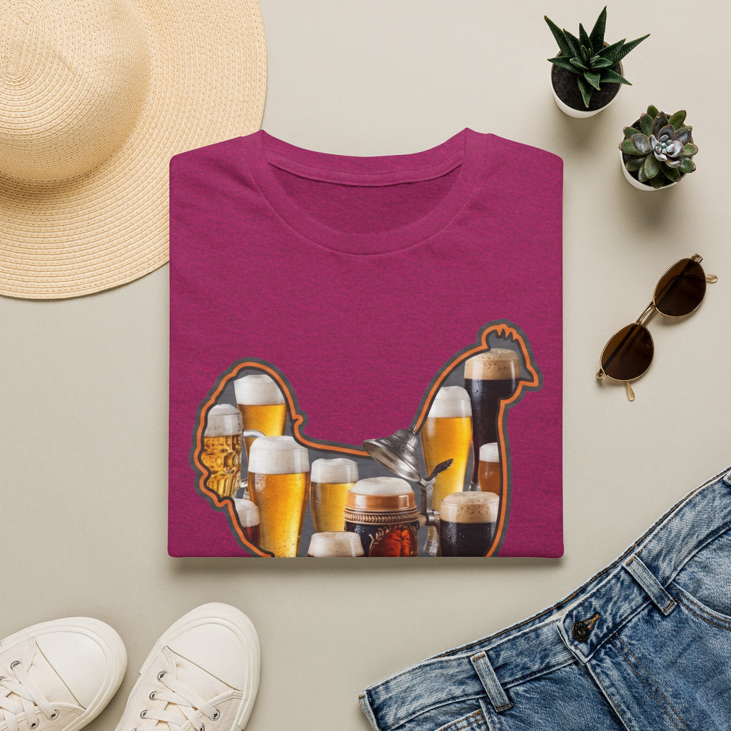 Hen Silhouette Beer T-Shirt