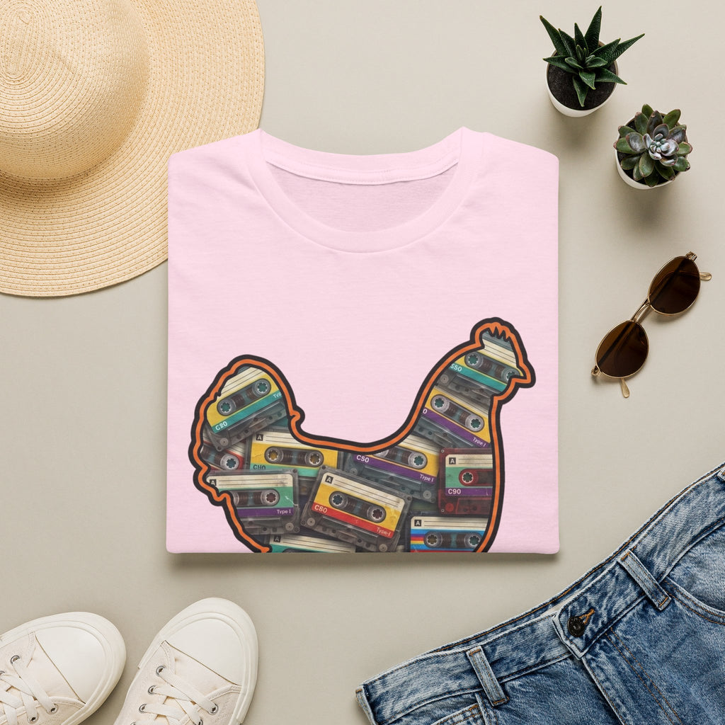 Hen Silhouette Cassettes T-Shirt